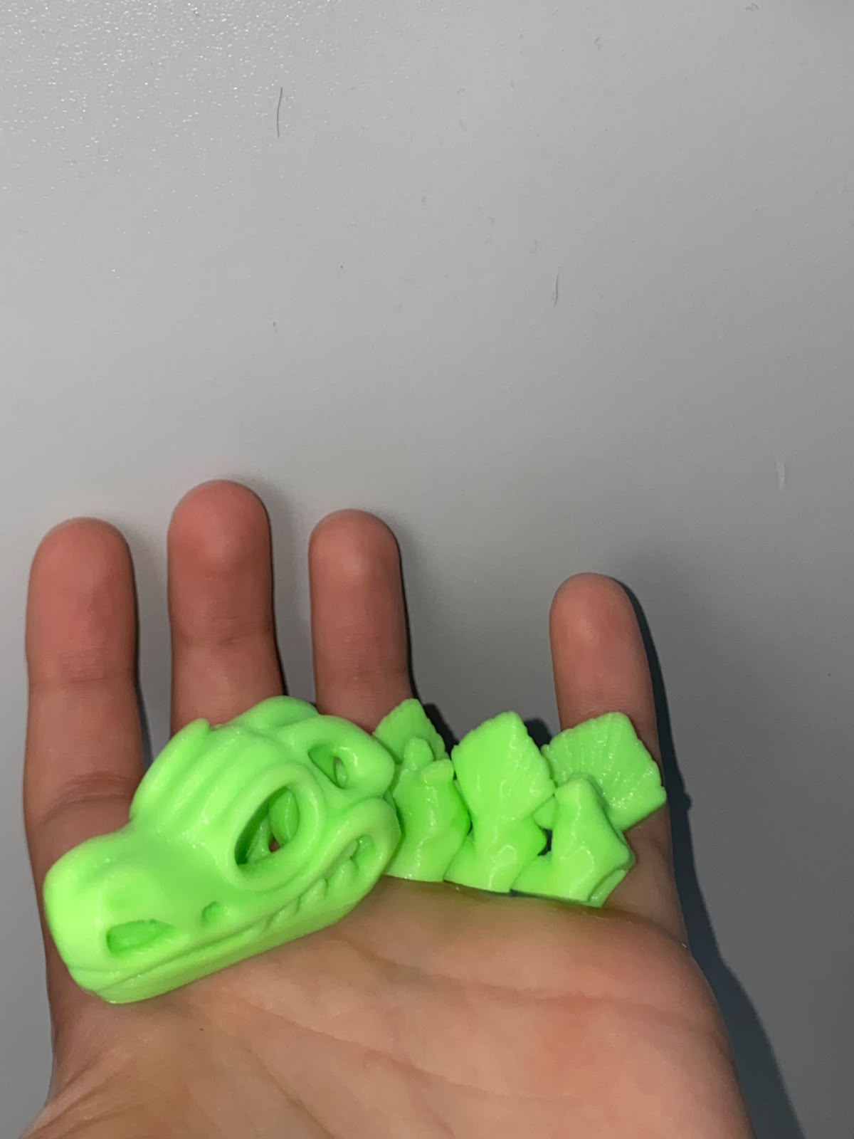 Flexi czaha kolor zielony świecąca w ciemności